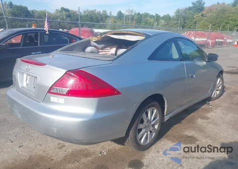 2007 Honda Accord 2.4 Lx из США, поврежденный, VIN 1HGCM72307A006615